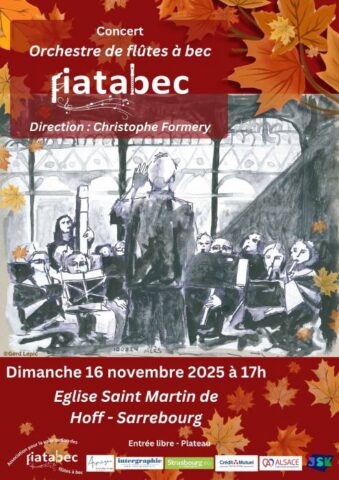 Affiche concert Hoff-Sarrebourg novembre 2025